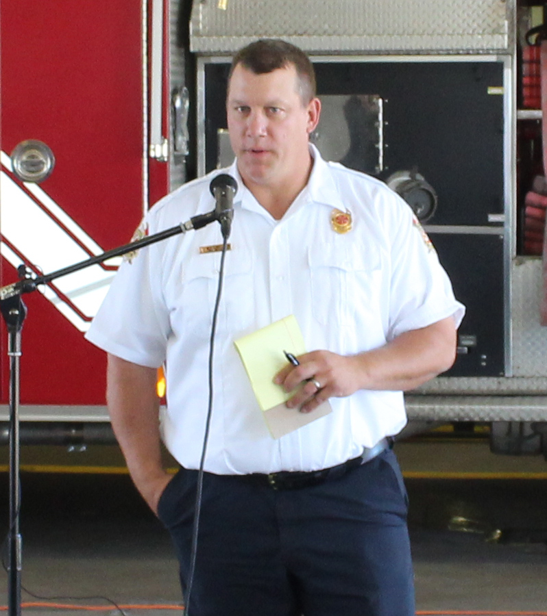 South Euclid Fire Chief Paul Tepley