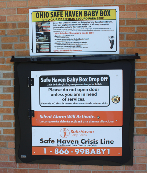 Safe Haven Baby Box in South Euclid
