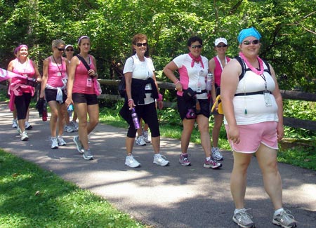Breast cancer walkers 3 day Cleveland