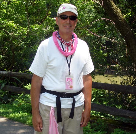 Men at Breast Cancer 3Day walk Cleveland
