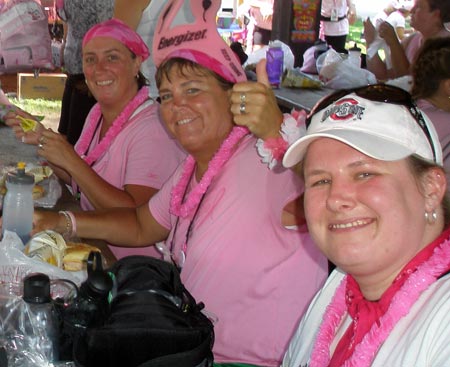 3-day cancer walk rest stop Cleveland