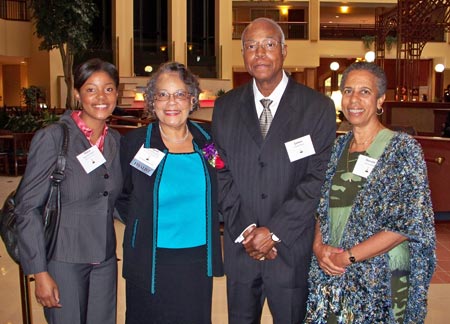 Margaret Payne-Smart, Athena Award Finalist Margaret Payne, James Payne and Bonnie Orton