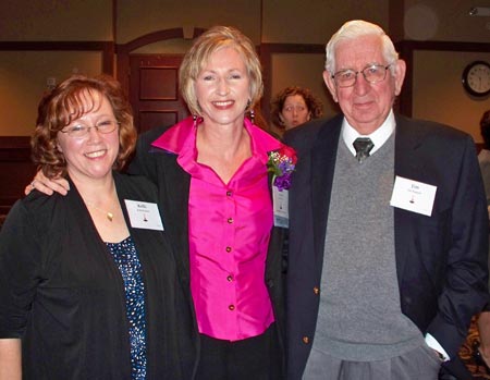 Kelli Paoloni, Athena Award Finalist Lisa Rose and Jim Hagerty