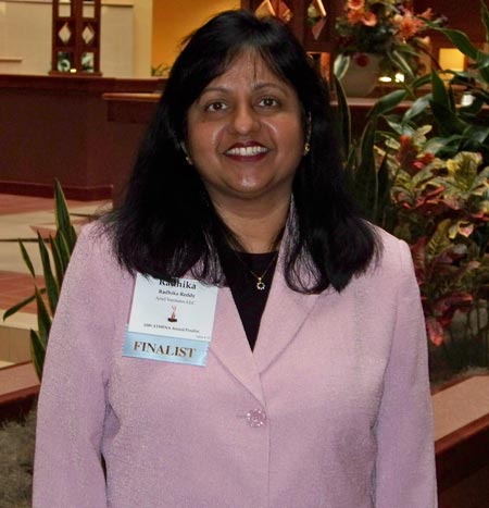 Athena Award Finalist Radhika Reddy