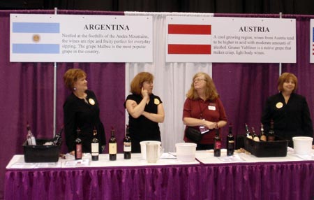 Wine from Austria and Argentina