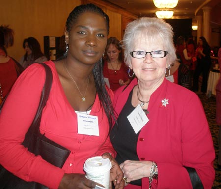 Kateasha Attaher and Maureen Oswald
