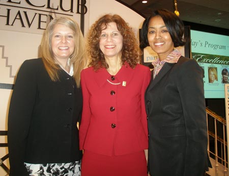 Tina Hamrick, Sari Feldman and April Miller-Boise