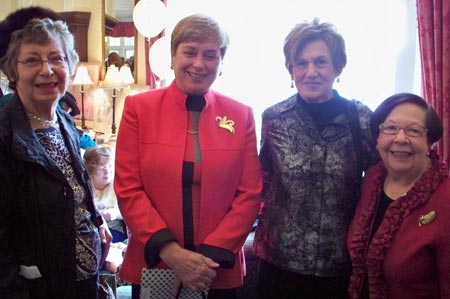 Carole Rieck, Barbara Geller, Elaine Geller and Ethel Schultz