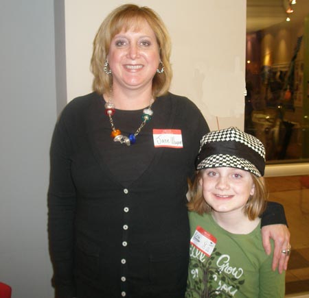 Jane Wagner and daughter, Erin (9)