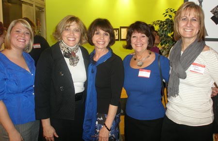 Carrie Sciano, Betsy Stretar, Judy Boryczka,  Christine Lee and Susan Koehler