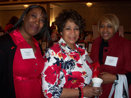 Chrystle Bowman, Jerry Sims and Jackie Adams