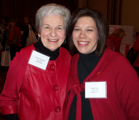 Evelyn Faulkner and Dawn Clark