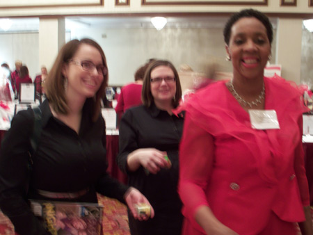 Tiffany Hatcher, Abi Luempert and Deb Howard