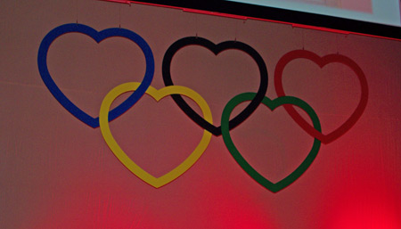 Olympic Heart Rings