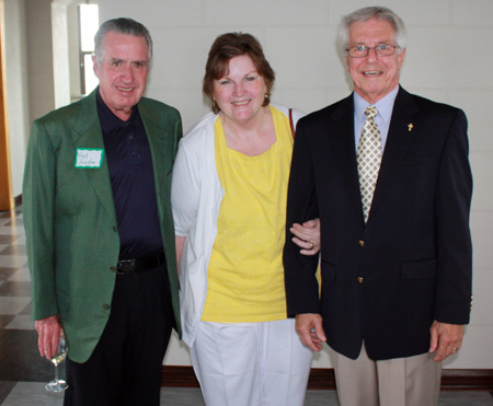 Tom Scanlon with Lee and Jim Brennan