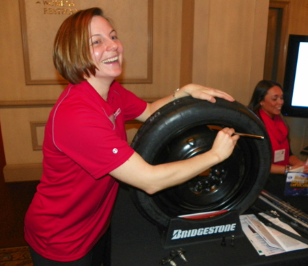 Michelle Barrett of Bridgestone