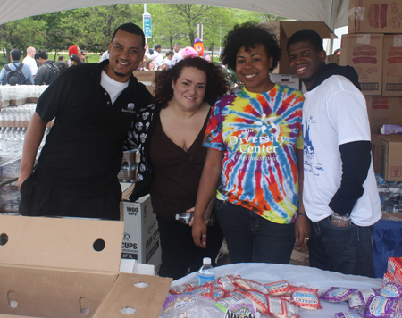 Diversity Center volunteers and staff