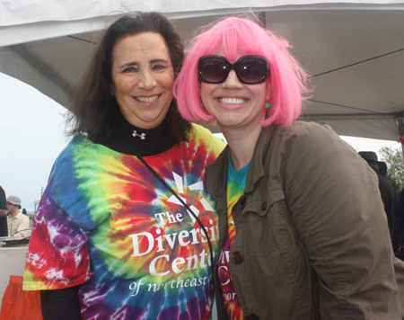 Peggy Zone Fisher, President and CEO of the Diversity Center and Jessica Daigler, Director of their LeadDIVERSITY program