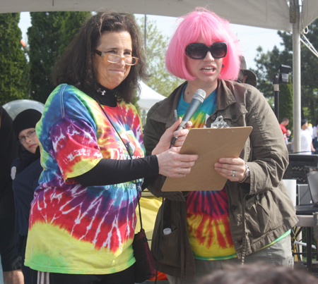 Peggy Zone Fisher, President and CEO of the Diversity Center and Jessica Daigler, Director of their LeadDIVERSITY program