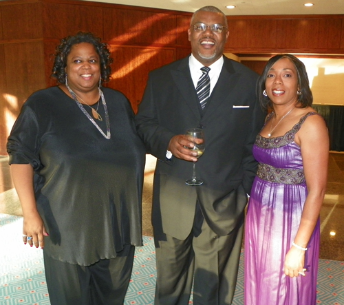 Bernadette Mayfield, Raland Hachett and Desiree Primm