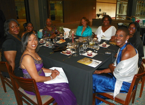 Desiree Primm, Erika Thornton, Fa'Tyma Pope, Dr. Glenda Pope, Marquise McClain, Fonda McClain. Jessica Hennings, Leontine Synor