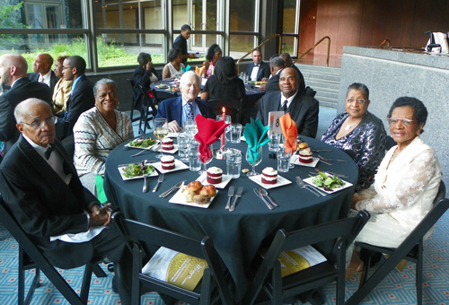 Judge George W. Trumbo, Gloria H. Fort, Dave Bailey, Clarence Moreland, Constance Harper and Judge Sara Harper