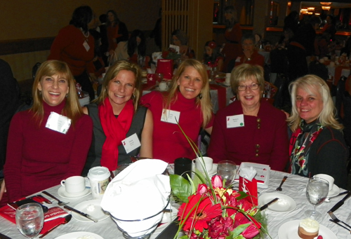 Anne Mooney, Stacie Schmidt, Kristy Brown, barb Daniels and Sali McSherry