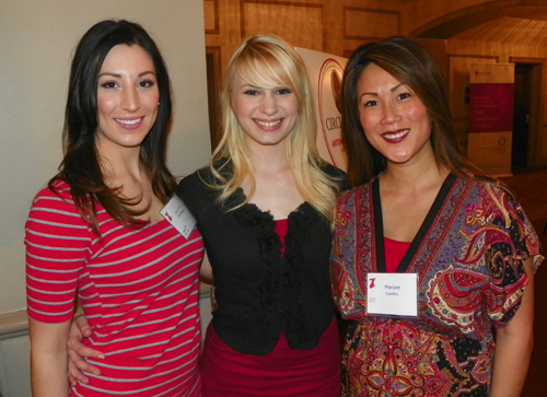 Giuliana Montagnese, Samantha Zampatti, Maziam Girodini of Jia Li Salon and Spa