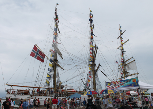 Norwegian Tall Ship at Port of Cleveland