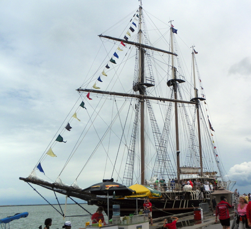 Tall Ship at Cleveland Festival