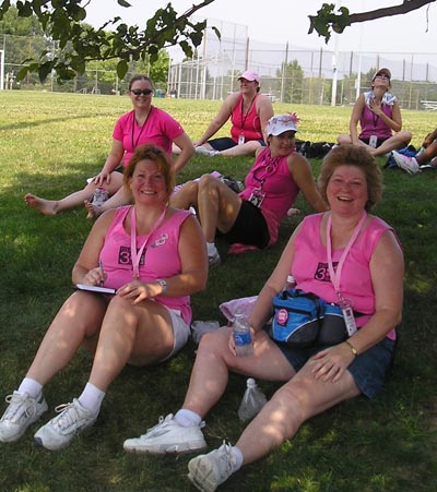 Cleveland Women walking 3 days for the Cure to Breast Cancer