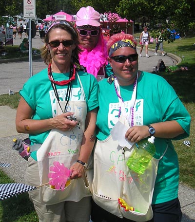 Cleveland Women walking 3 days for the Cure to Breast Cancer