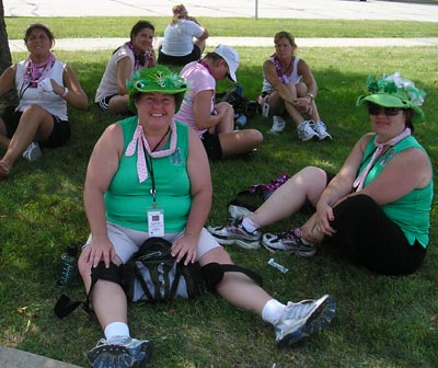 Cleveland Women walking 3 days for the Cure to Breast Cancer