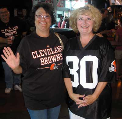 Cleveland Women at Cleveland Browns game