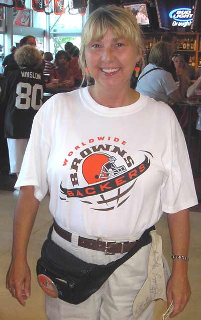 Cleveland Women at Cleveland Browns game