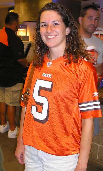 Cleveland Women at Cleveland Browns game