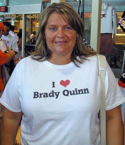 Cleveland Women at Cleveland Browns game