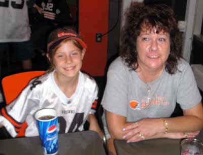 Cleveland Women at Cleveland Browns game