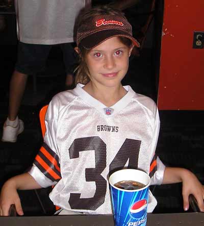 Cleveland Women at Cleveland Browns game