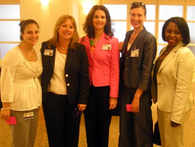 Cleveland Clinic Women - Shirin Rastguofrd, Diane DeCamillo, Annette Nirodi, Michelle Botek and Eleanor Hayes