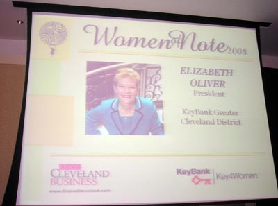 Elizabeth Oliver, President of KeyBank Greater Cleveland District
