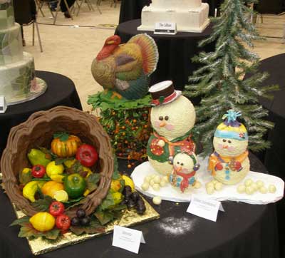 Holiday cakes from the Cake Shoppe