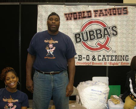 Former Cleveland Browns Al Bubba Baker