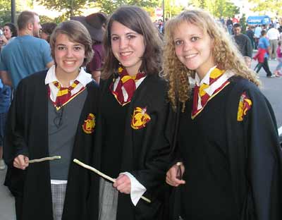 Harry Potter Fest in Hudson - Gryffindor Girls