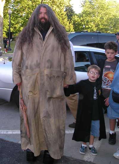 Harry Potter Fest in Hudson Hagrid