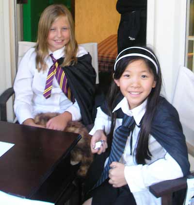 Harry Potter Fest in Hudson - young girls