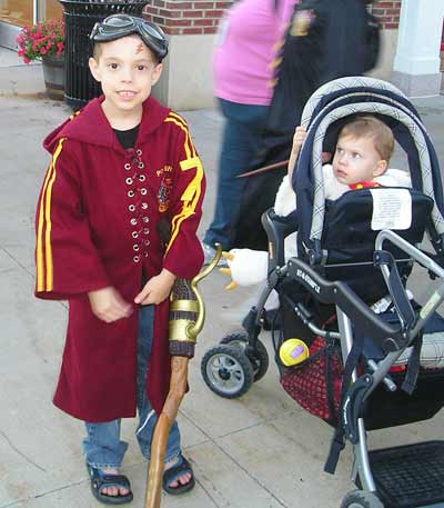 Harry Potter Fest in Hudson - young Harry Potter