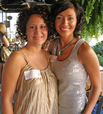 Alicia Bauer (nurse, Fairview Hospital) and Erica Torres-Dudziak (Positive Perceptions, LLC)