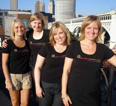 ClevelandWomen.com experts Kelly Smith, Wendy Fitos, Kristen Kaleal and Coach Joelle Prochera