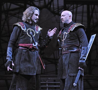 Macbeth and Banquo - Dougfred Miller and Lynn Robert Berg